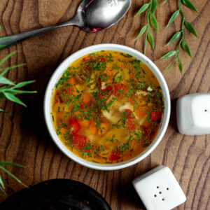 hot & sour soup (veg)