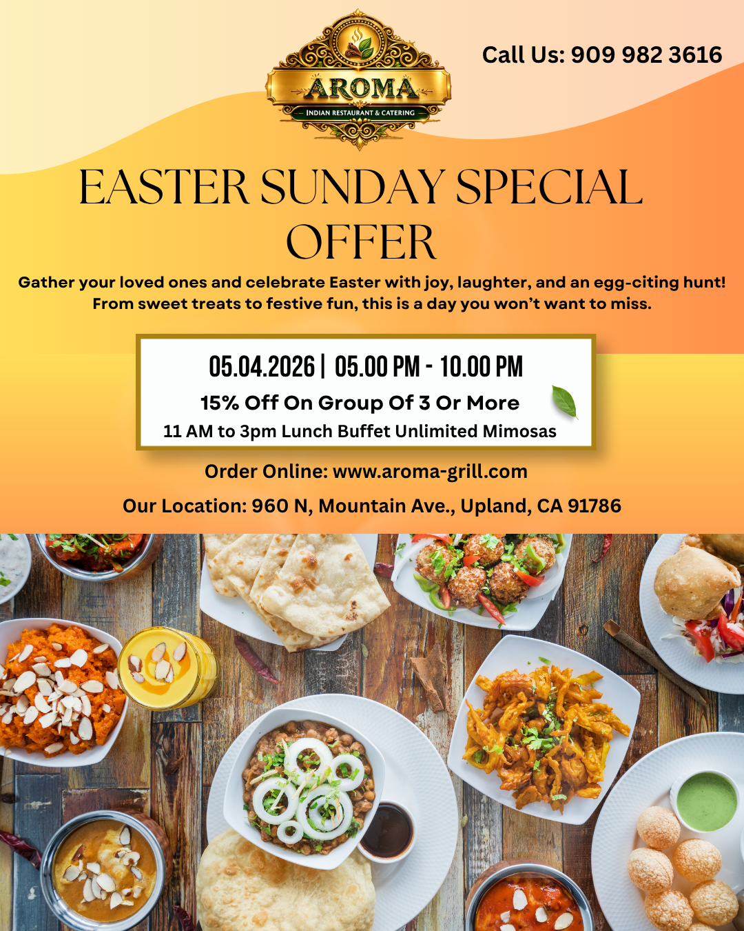 easter sunday special offer